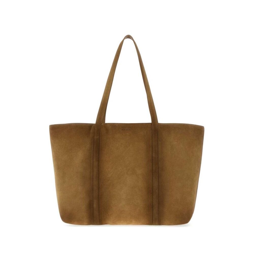 Jil Sander Women Biscuit Suede Foro Shopping Bag